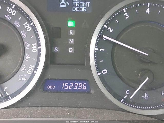 45765774 :رقم المزاد ، JTHCE5C21C5002726 vin ، 2012 Lexus Is 350 مزاد بيع