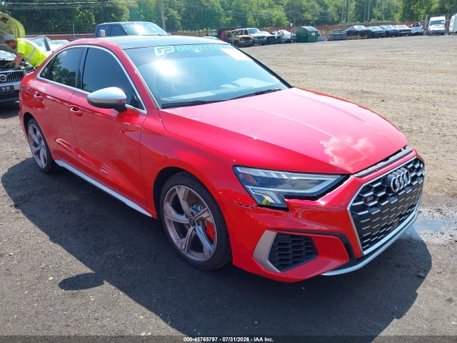 Продажа на аукционе авто 2023 Audi S3 Premium Plus Tfsi Quattro S Tronic, vin: WAUH3DGY6PA029386, номер лота: 45765797