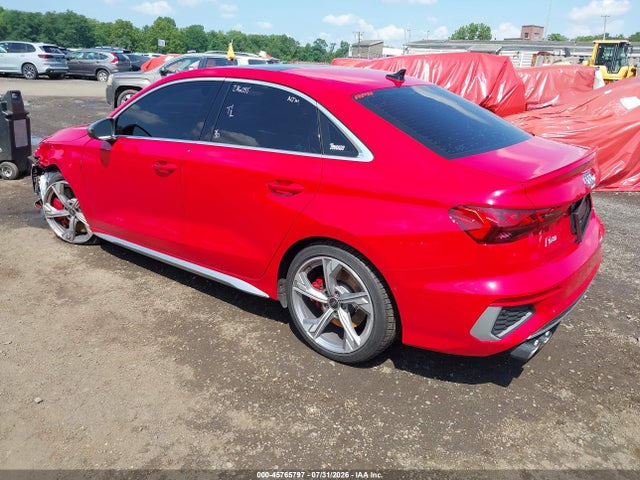 Продажа на аукционе авто 2023 Audi S3 Premium Plus Tfsi Quattro S Tronic, vin: WAUH3DGY6PA029386, номер лота: 45765797