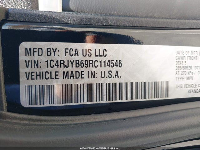 Jeep Grand Cherokee 4xe 2024 1C4RJYB69RC114546 Image 9
