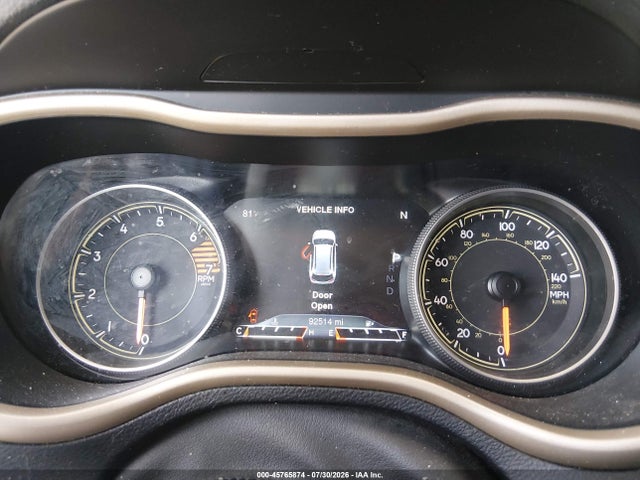 1C4PJLDB3JD523726 Jeep Cherokee Limited Fwd
