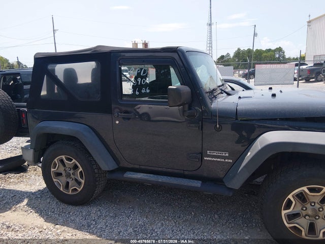 2017 Jeep Wrangler Sport მანქანა იყიდება აუქციონზე, vin: 1C4AJWAG9HL519073, აუქციონის ნომერი: 45765878