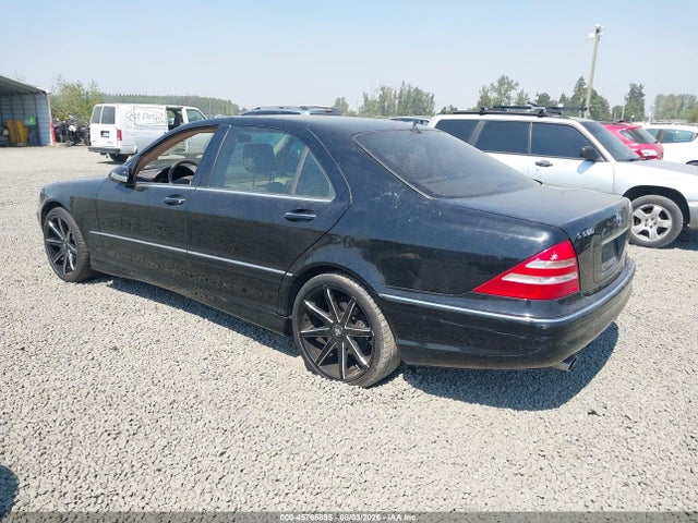 2000 Mercedes-benz S 500 მანქანა იყიდება აუქციონზე, vin: WDBNG75J0YA041051, აუქციონის ნომერი: 45765895
