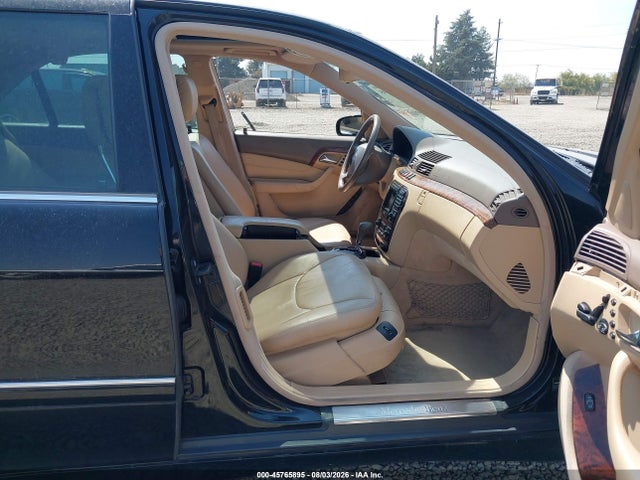 2000 Mercedes-benz S 500 მანქანა იყიდება აუქციონზე, vin: WDBNG75J0YA041051, აუქციონის ნომერი: 45765895