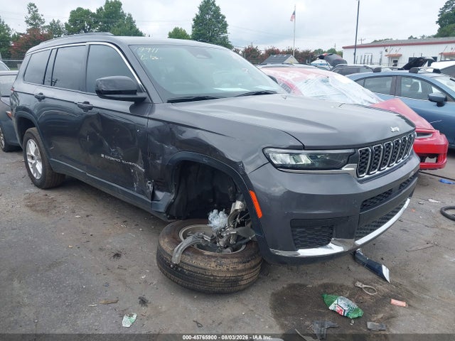 45765900 :رقم المزاد ، 1C4RJJAG1S8642933 vin ، 2025 Jeep Grand Cherokee L Laredo X 4x2 مزاد بيع