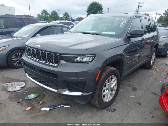 45765900 :رقم المزاد ، 1C4RJJAG1S8642933 vin ، 2025 Jeep Grand Cherokee L Laredo X 4x2 مزاد بيع