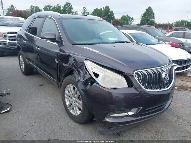 45766021 :رقم المزاد ، 5GAKRAKD4FJ169088 vin ، 2015 Buick Enclave Convenience مزاد بيع