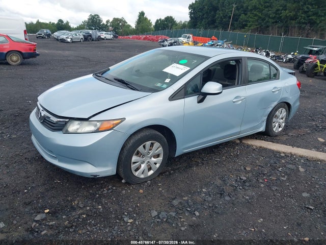 Auction sale of the 2012 Honda Civic Lx, vin: 19XFB2F51CE369111, lot number: 45766147