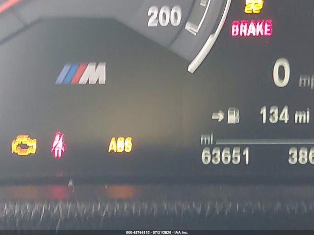 45766152 :رقم المزاد ، WBS8M9C53G5D31540 vin ، 2016 Bmw M3 مزاد بيع