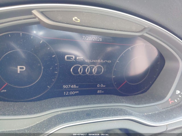 Aukcja sprzedaży 2018 Audi Q5, vin: WA1BNAFY6J2221096, numer aukcji: 45766217