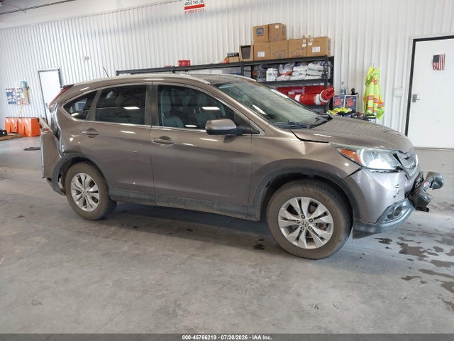 2013 Honda Cr-v Ex-l მანქანა იყიდება აუქციონზე, vin: 5J6RM4H71DL079830, აუქციონის ნომერი: 45766219