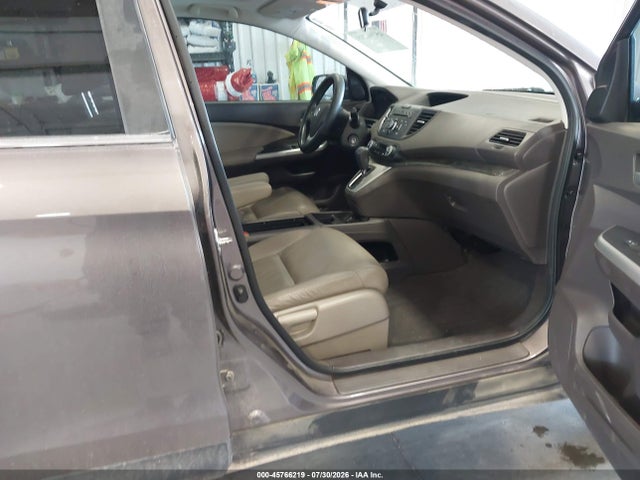 2013 Honda Cr-v Ex-l მანქანა იყიდება აუქციონზე, vin: 5J6RM4H71DL079830, აუქციონის ნომერი: 45766219
