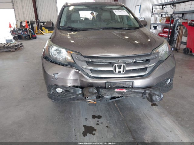 2013 Honda Cr-v Ex-l მანქანა იყიდება აუქციონზე, vin: 5J6RM4H71DL079830, აუქციონის ნომერი: 45766219