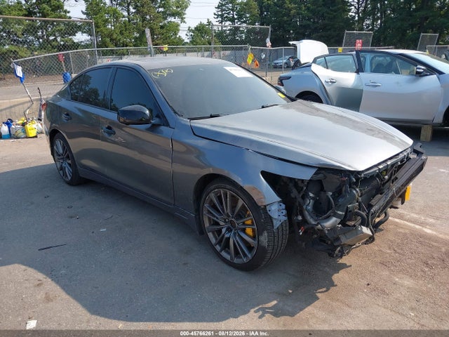 45766261 :رقم المزاد ، JN1FV7AR5JM700241 vin ، 2018 Infiniti Q50 3.0t Red Sport 400 مزاد بيع