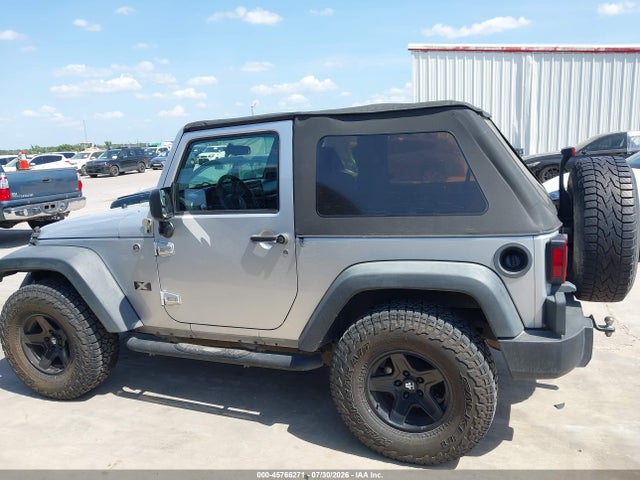 2008 Jeep Wrangler X მანქანა იყიდება აუქციონზე, vin: 1J4FA24198L637429, აუქციონის ნომერი: 45766271