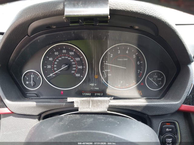 2015 Bmw 335i Xdrive მანქანა იყიდება აუქციონზე, vin: WBA3B9C59FF589829, აუქციონის ნომერი: 45766290