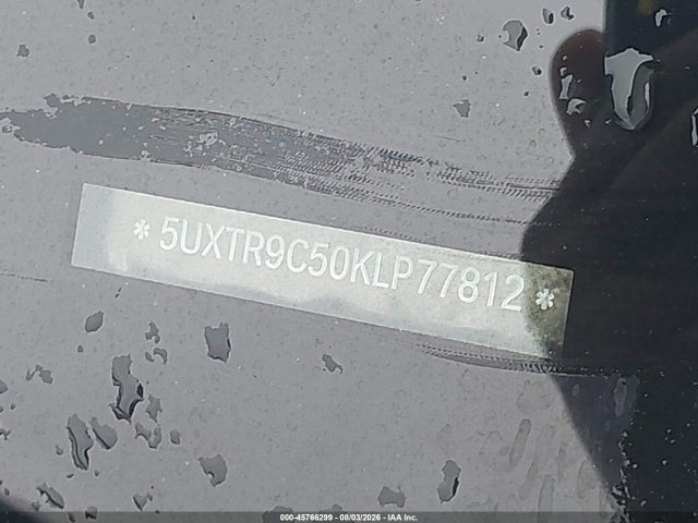 Aukcja sprzedaży 2019 Bmw X3 Xdrive30i, vin: 5UXTR9C50KLP77812, numer aukcji: 45766299