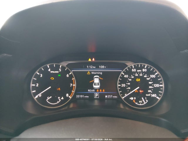 1N4BL4DV6PN392627 Nissan Altima Sv Fwd