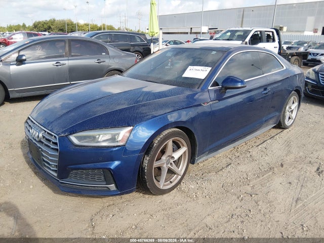 Продаж на аукціоні авто 2018 Audi A5 2.0t Premium, vin: WAUTNAF51JA111561, номер лоту: 45766369