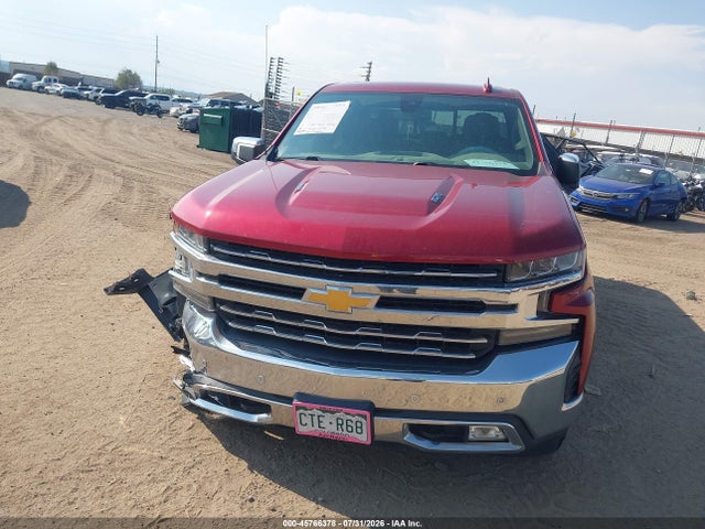 2019 Chevrolet Silverado 1500 Ltz მანქანა იყიდება აუქციონზე, vin: 1GCUYGEL6KZ156614, აუქციონის ნომერი: 45766378