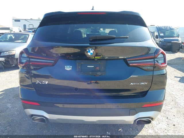 Продажа на аукционе авто 2022 Bmw X3 Xdrive30i, vin: 5UX53DP00N9L95051, номер лота: 45766463