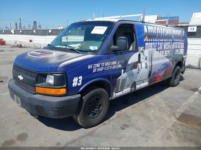 45766531 :رقم المزاد ، 1GCGG29C881221094 vin ، 2008 Chevrolet Express Cargo Van Work Van مزاد بيع