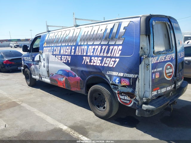45766531 :رقم المزاد ، 1GCGG29C881221094 vin ، 2008 Chevrolet Express Cargo Van Work Van مزاد بيع