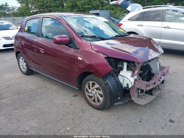 2022 Mitsubishi Mirage Le მანქანა იყიდება აუქციონზე, vin: ML32AUHJ8NH008742, აუქციონის ნომერი: 45766534