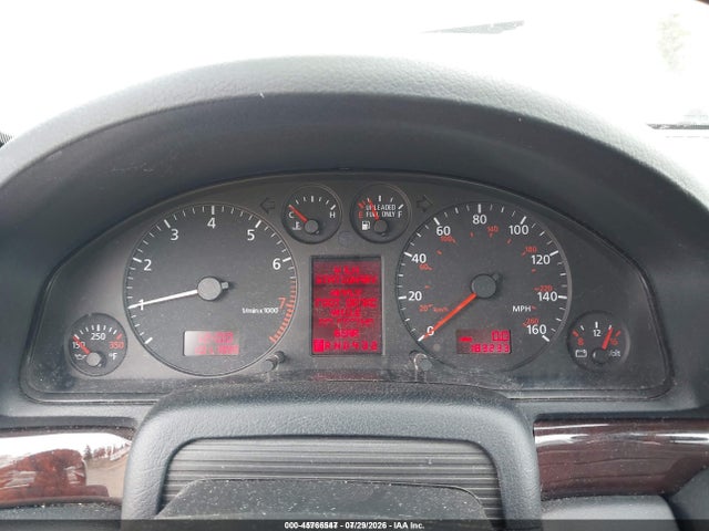 45766547 :رقم المزاد ، WAUDH68D31A120694 vin ، 2001 Audi A4 2.8 مزاد بيع