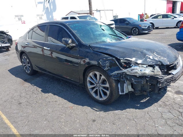 2015 Honda Accord Sport მანქანა იყიდება აუქციონზე, vin: 1HGCR2F56FA272512, აუქციონის ნომერი: 45766567