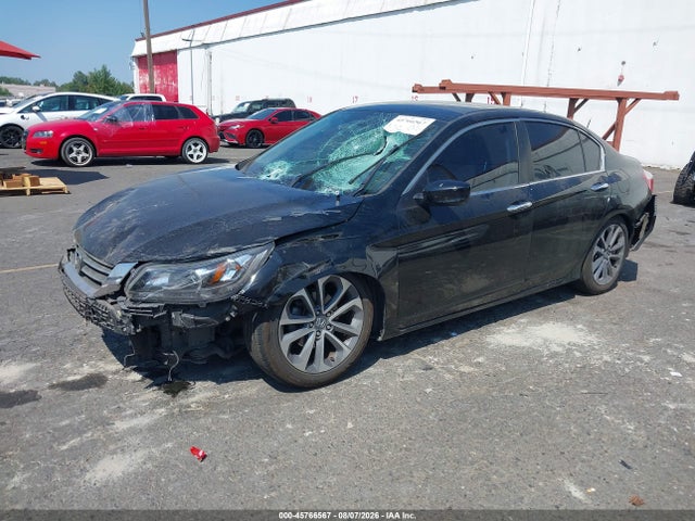 2015 Honda Accord Sport მანქანა იყიდება აუქციონზე, vin: 1HGCR2F56FA272512, აუქციონის ნომერი: 45766567
