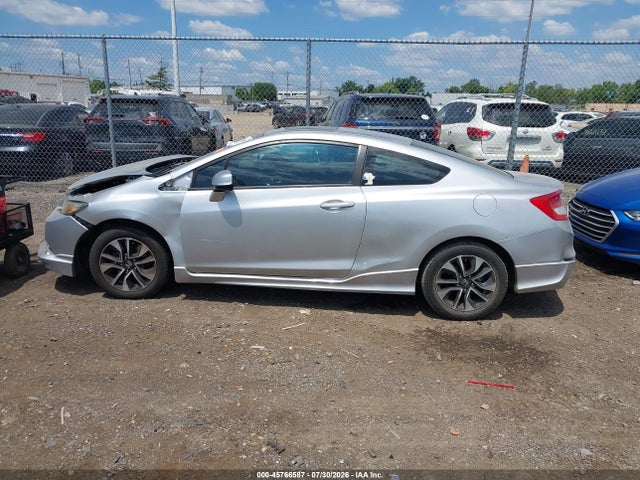 2013 Honda Civic Ex მანქანა იყიდება აუქციონზე, vin: 2HGFG3B88DH522856, აუქციონის ნომერი: 45766587