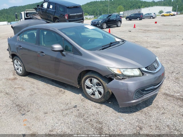 2013 Honda Civic Lx მანქანა იყიდება აუქციონზე, vin: 19XFB2F54DE073324, აუქციონის ნომერი: 45766633