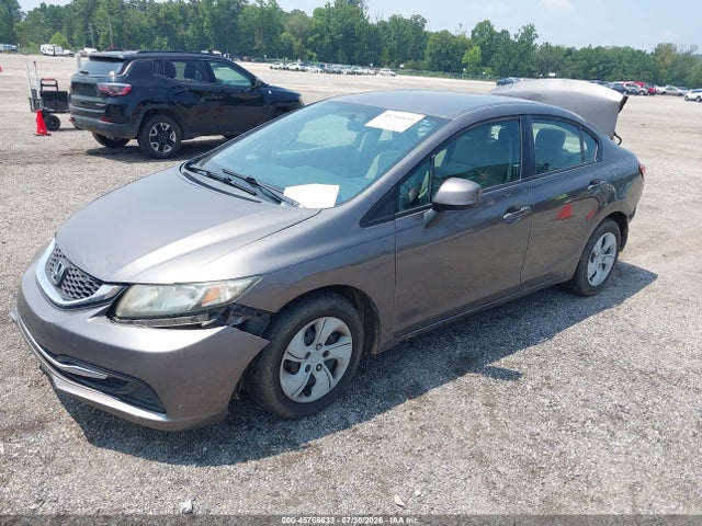2013 Honda Civic Lx მანქანა იყიდება აუქციონზე, vin: 19XFB2F54DE073324, აუქციონის ნომერი: 45766633
