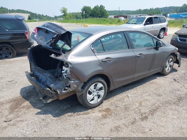 2013 Honda Civic Lx მანქანა იყიდება აუქციონზე, vin: 19XFB2F54DE073324, აუქციონის ნომერი: 45766633