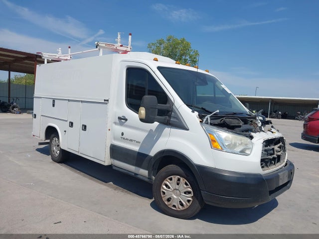 45766790 :رقم المزاد ، 1FDBW5PM7JKA17957 vin ، 2018 Ford Transit-350 Cutaway مزاد بيع