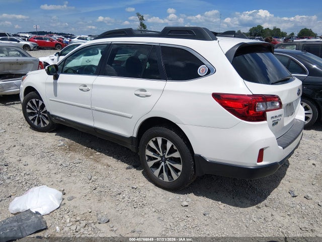 2017 Subaru Outback 2.5i Limited მანქანა იყიდება აუქციონზე, vin: 4S4BSANC1H3246430, აუქციონის ნომერი: 45766849