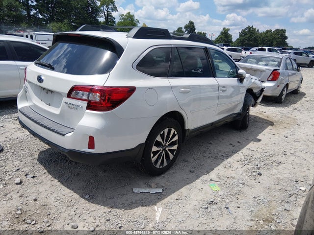 2017 Subaru Outback 2.5i Limited მანქანა იყიდება აუქციონზე, vin: 4S4BSANC1H3246430, აუქციონის ნომერი: 45766849
