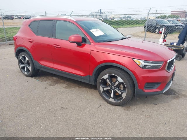 2019 Volvo Xc40 T5 Momentum მანქანა იყიდება აუქციონზე, vin: YV4162UK6K2058144, აუქციონის ნომერი: 45766932