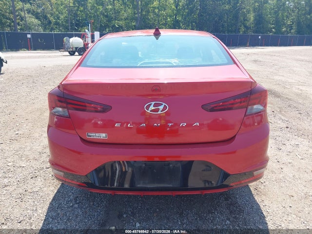 Aukcja sprzedaży 2019 Hyundai Elantra Sel, vin: 5NPD84LF0KH408392, numer aukcji: 45766942