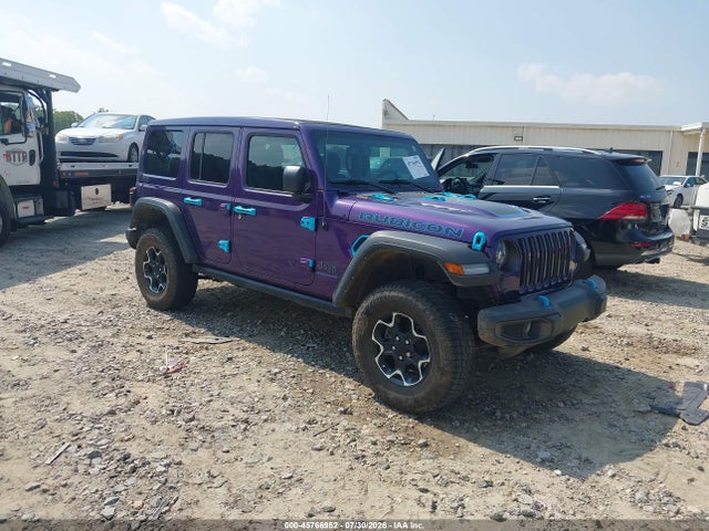 45766952 :رقم المزاد ، 1C4JJXR66PW580783 vin ، 2023 Jeep Wrangler 4xe Rubicon 4x4 مزاد بيع