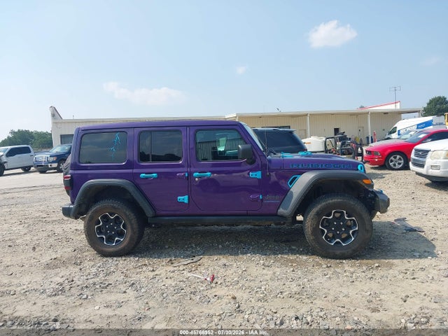 45766952 :رقم المزاد ، 1C4JJXR66PW580783 vin ، 2023 Jeep Wrangler 4xe Rubicon 4x4 مزاد بيع