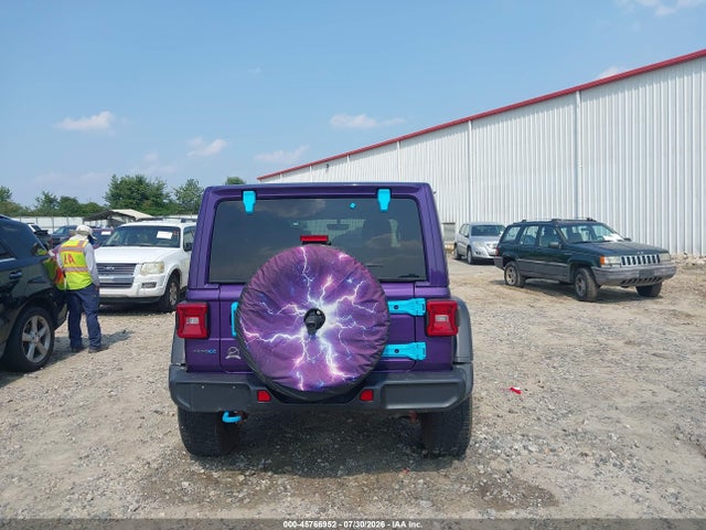 45766952 :رقم المزاد ، 1C4JJXR66PW580783 vin ، 2023 Jeep Wrangler 4xe Rubicon 4x4 مزاد بيع