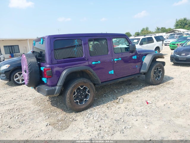 45766952 :رقم المزاد ، 1C4JJXR66PW580783 vin ، 2023 Jeep Wrangler 4xe Rubicon 4x4 مزاد بيع