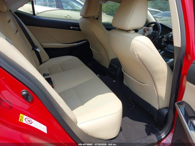 Aukcja sprzedaży 2016 Lexus Is 350, vin: JTHBE1D2XG5023860, numer aukcji: 45766967