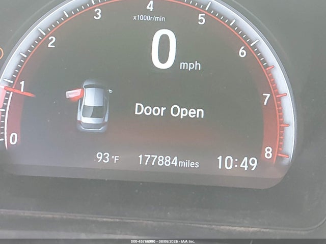 Aukcja sprzedaży 2017 Honda Civic Si, vin: 2HGFC1E58HH705892, numer aukcji: 45766980