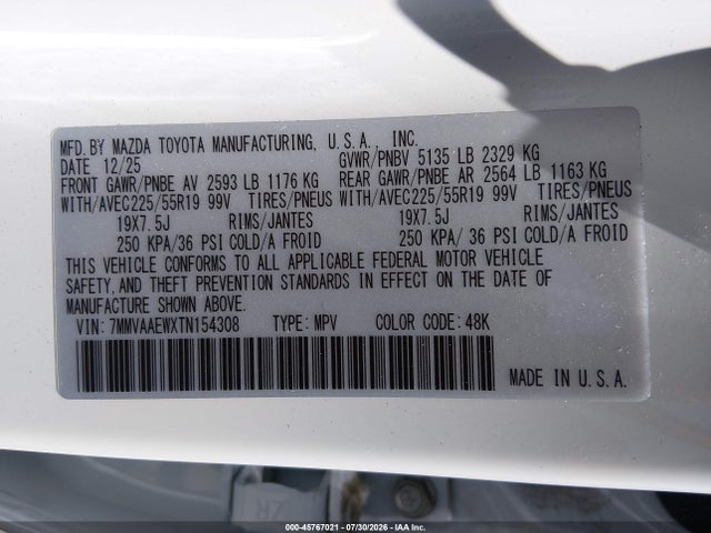 7MMVAAEWXTN154308 Mazda Cx-50 Hybrid Premium Plus