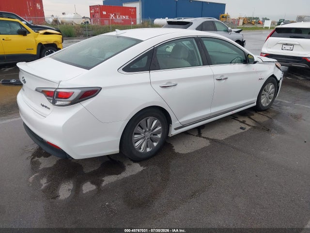 2016 Hyundai Sonata Hybrid Se მანქანა იყიდება აუქციონზე, vin: KMHE24L16GA036531, აუქციონის ნომერი: 45767031