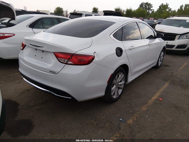 2015 Chrysler 200 Limited მანქანა იყიდება აუქციონზე, vin: 1C3CCCAB5FN742318, აუქციონის ნომერი: 45767062