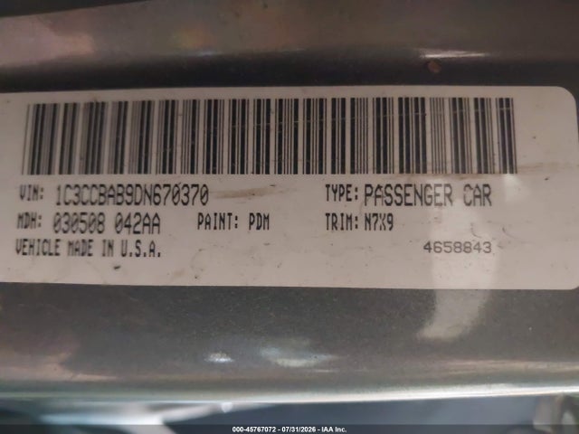 Aukcja sprzedaży 2013 Chrysler 200 Lx, vin: 1C3CCBAB9DN670370, numer aukcji: 45767072